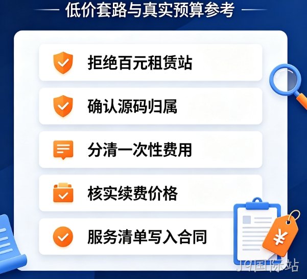 2026J9国际站网站建设砍价技巧大全，避开收费套路花最少钱做官网