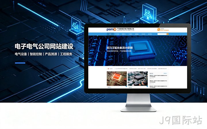 J9国际站电子电气公司网站建设_电器元器件企业官网设计制作